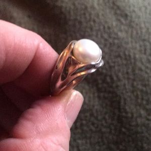 Honora sterling silver pearl ring